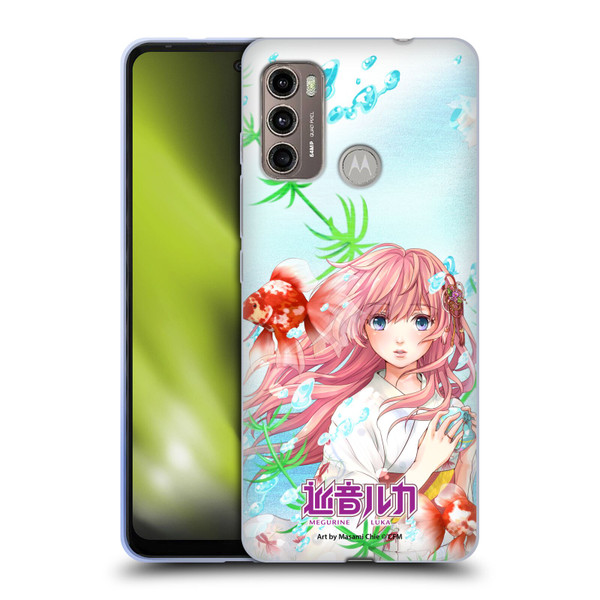 Hatsune Miku Characters Megurine Luka Soft Gel Case for Motorola Moto G60 / Moto G40 Fusion