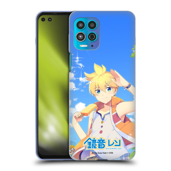 Hatsune Miku Characters Kagamine Len Soft Gel Case for Motorola Moto G100