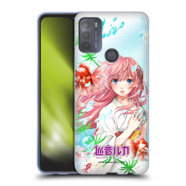Hatsune Miku Characters Megurine Luka Soft Gel Case for Motorola Moto G50