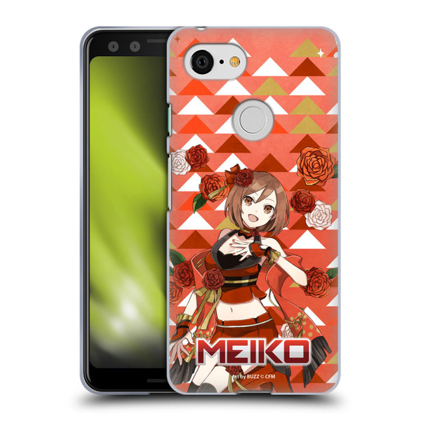 Hatsune Miku Characters Meiko Soft Gel Case for Google Pixel 3