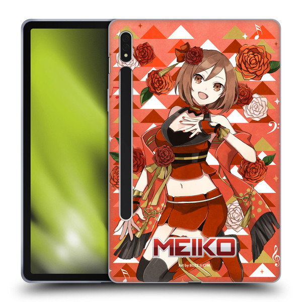 Hatsune Miku Characters Meiko Soft Gel Case for Samsung Galaxy Tab S8