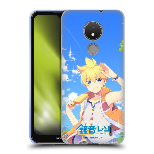Hatsune Miku Characters Kagamine Len Soft Gel Case for Nokia C21