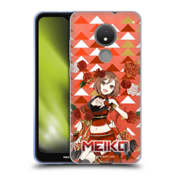 Hatsune Miku Characters Meiko Soft Gel Case for Nokia C21