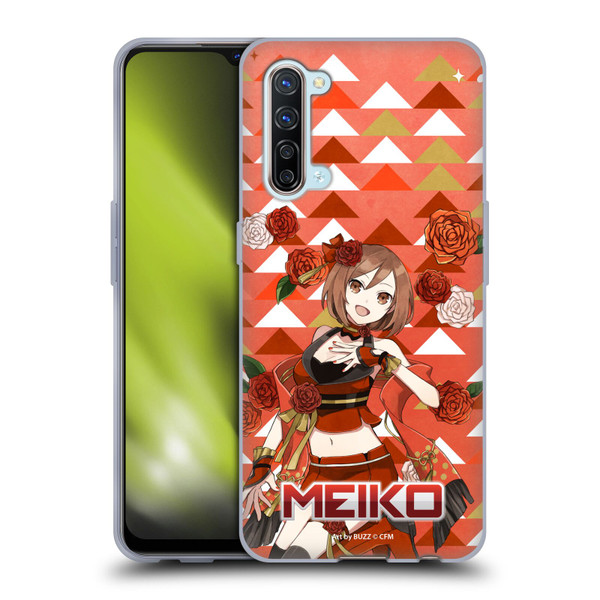 Hatsune Miku Characters Meiko Soft Gel Case for OPPO Find X2 Lite 5G