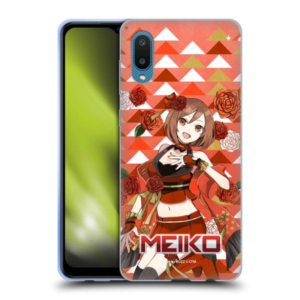Hatsune Miku Characters Meiko Soft Gel Case for Samsung Galaxy A02/M02 (2021)