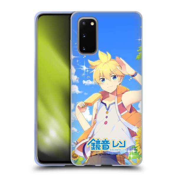 Hatsune Miku Characters Kagamine Len Soft Gel Case for Samsung Galaxy S20 / S20 5G