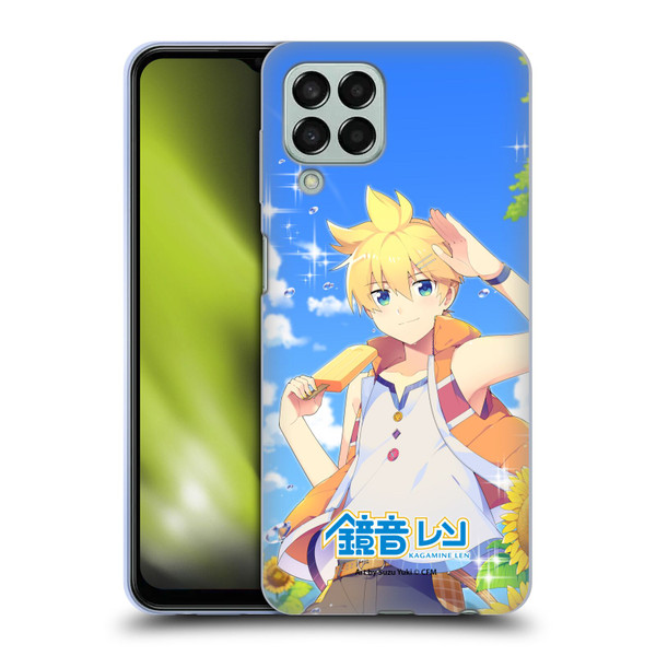 Hatsune Miku Characters Kagamine Len Soft Gel Case for Samsung Galaxy M33 (2022)