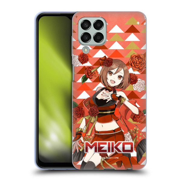 Hatsune Miku Characters Meiko Soft Gel Case for Samsung Galaxy M33 (2022)