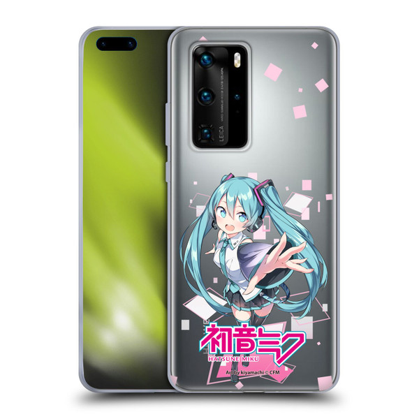 Hatsune Miku Graphics Cute Soft Gel Case for Huawei P40 Pro / P40 Pro Plus 5G