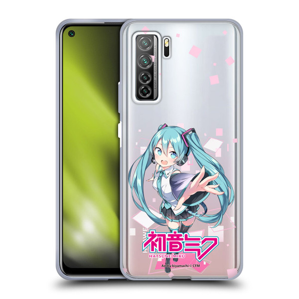 Hatsune Miku Graphics Cute Soft Gel Case for Huawei Nova 7 SE/P40 Lite 5G