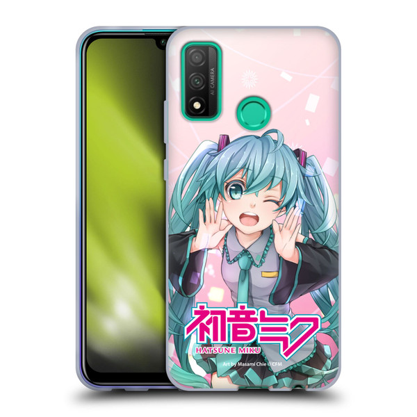 Hatsune Miku Graphics Wink Soft Gel Case for Huawei P Smart (2020)