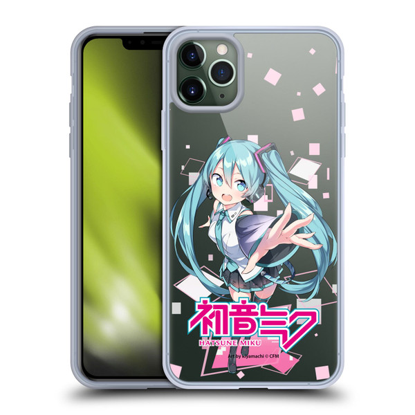 Hatsune Miku Graphics Cute Soft Gel Case for Apple iPhone 11 Pro Max