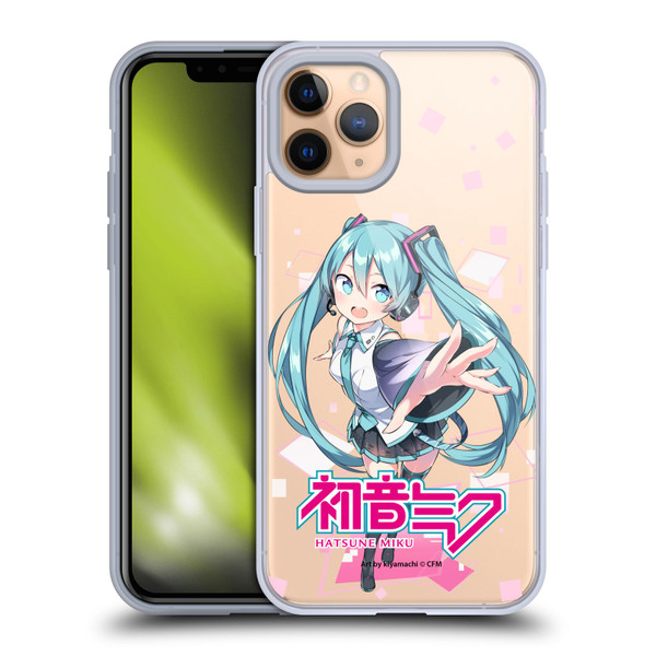 Hatsune Miku Graphics Cute Soft Gel Case for Apple iPhone 11 Pro