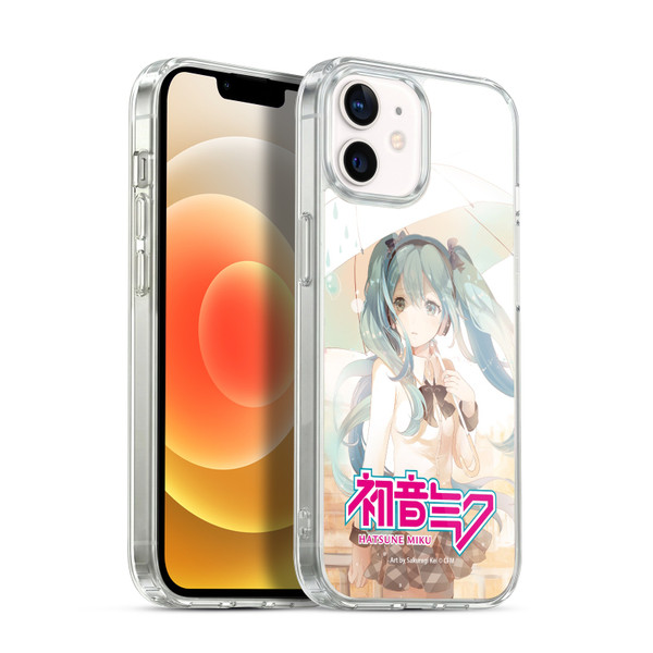 Hatsune Miku Graphics Rain Soft Gel Case for Apple iPhone 12 / iPhone 12 Pro & MagSafe