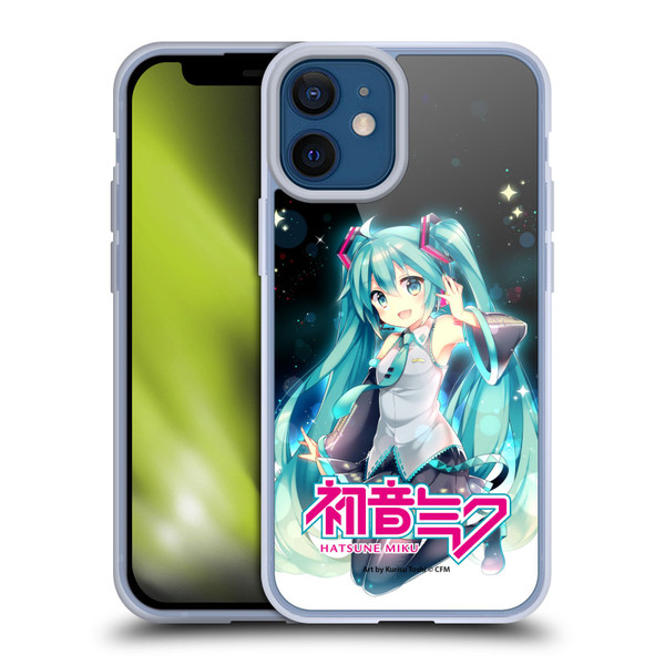 Hatsune Miku Graphics Night Sky Soft Gel Case for Apple iPhone 12 Mini & MagSafe