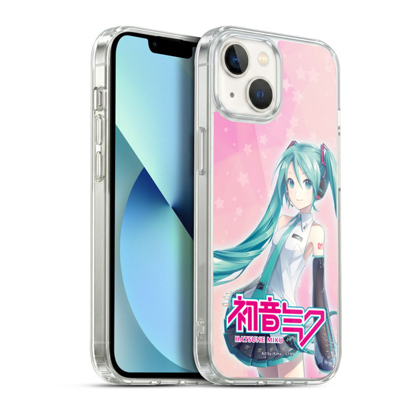 Hatsune Miku Graphics Star Soft Gel Case for Apple iPhone 13