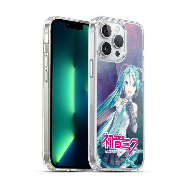 Hatsune Miku Graphics Nebula Soft Gel Case for Apple iPhone 13 Pro Max & MagSafe