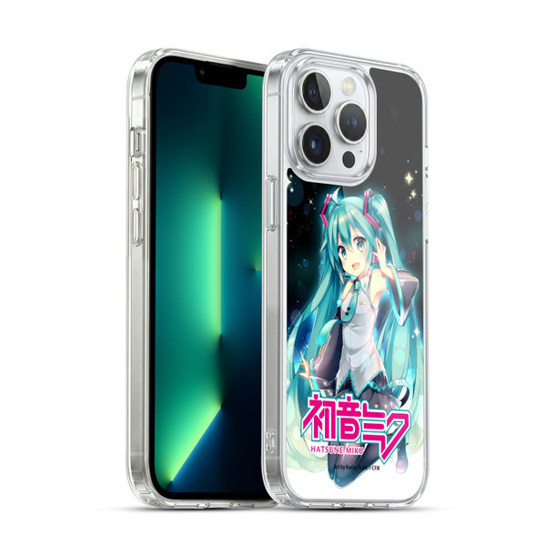 Hatsune Miku Graphics Night Sky Soft Gel Case for Apple iPhone 13 Pro Max & MagSafe