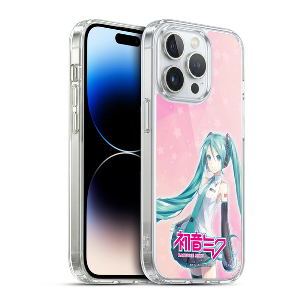 Hatsune Miku Graphics Star Soft Gel Case for Apple iPhone 13 Pro & MagSafe