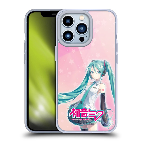 Hatsune Miku Graphics Star Soft Gel Case for Apple iPhone 13 Pro