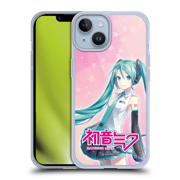 Hatsune Miku Graphics Star Soft Gel Case for Apple iPhone 14