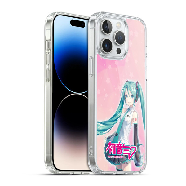 Hatsune Miku Graphics Star Soft Gel Case for Apple iPhone 14 Pro Max & MagSafe
