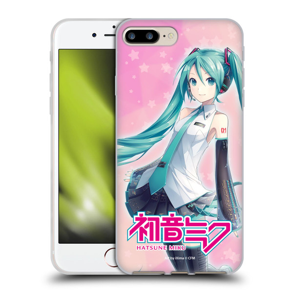 Hatsune Miku Graphics Star Soft Gel Case for Apple iPhone 7 Plus / iPhone 8 Plus