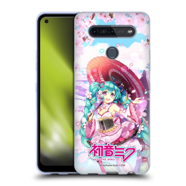 Hatsune Miku Graphics Sakura Soft Gel Case for LG K51S