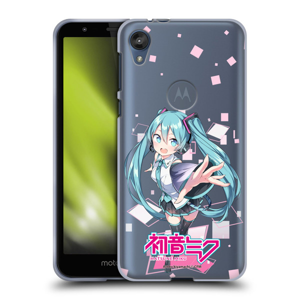 Hatsune Miku Graphics Cute Soft Gel Case for Motorola Moto E6