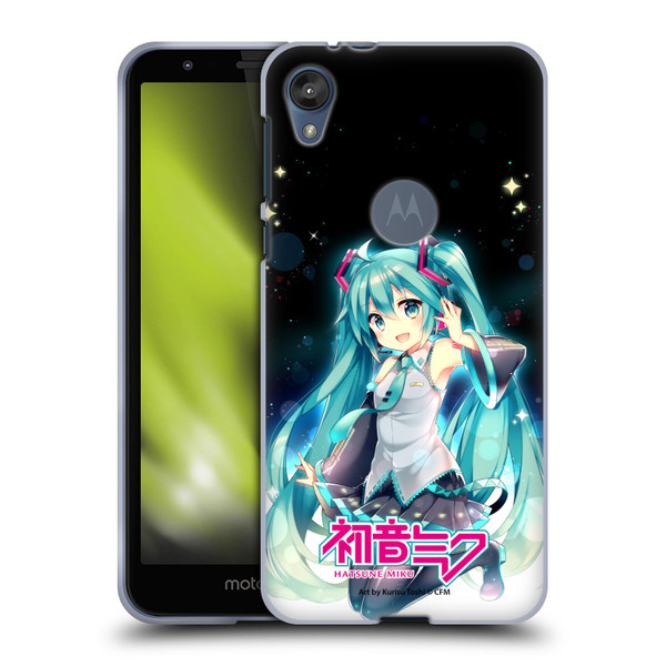 Hatsune Miku Graphics Night Sky Soft Gel Case for Motorola Moto E6