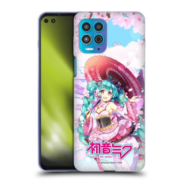 Hatsune Miku Graphics Sakura Soft Gel Case for Motorola Moto G100