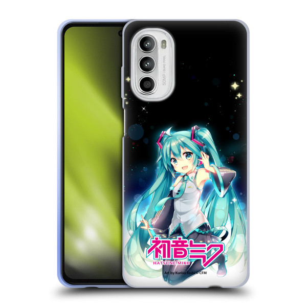 Hatsune Miku Graphics Night Sky Soft Gel Case for Motorola Moto G52