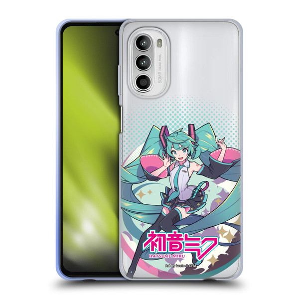 Hatsune Miku Graphics Pastels Soft Gel Case for Motorola Moto G52