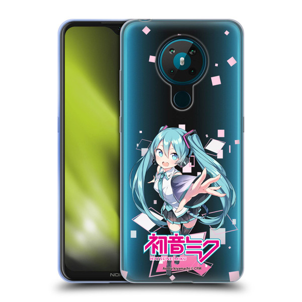 Hatsune Miku Graphics Cute Soft Gel Case for Nokia 5.3
