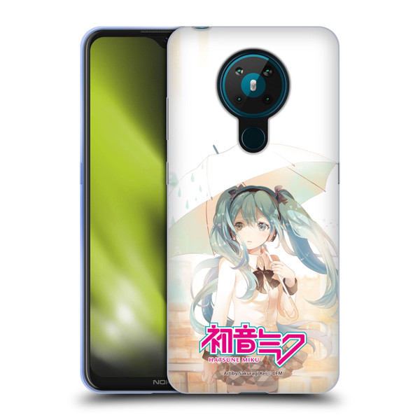 Hatsune Miku Graphics Rain Soft Gel Case for Nokia 5.3
