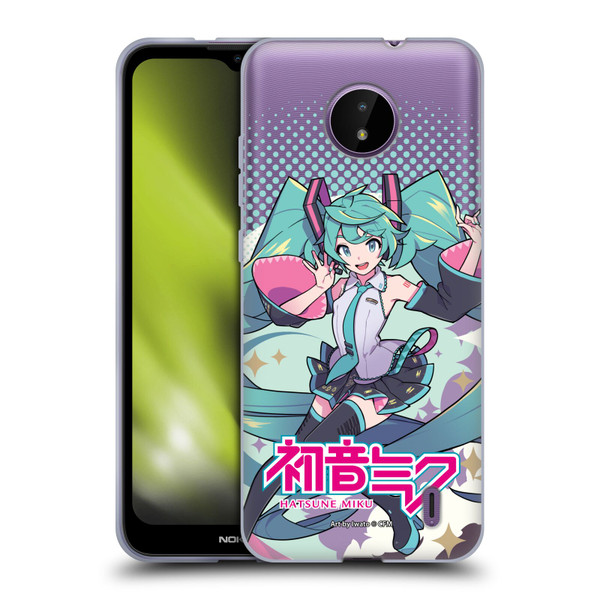 Hatsune Miku Graphics Pastels Soft Gel Case for Nokia C10 / C20