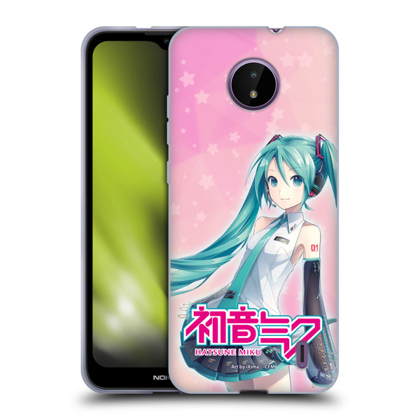 Hatsune Miku Graphics Star Soft Gel Case for Nokia C10 / C20