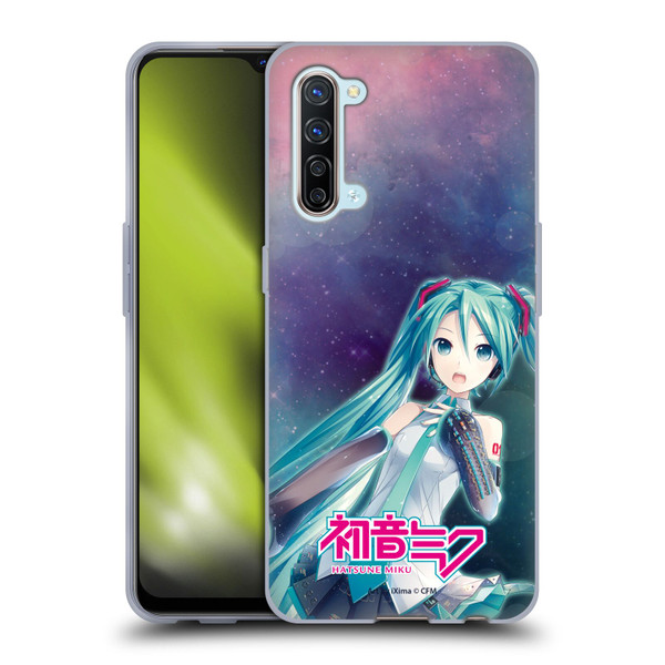 Hatsune Miku Graphics Nebula Soft Gel Case for OPPO Find X2 Lite 5G
