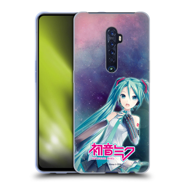 Hatsune Miku Graphics Nebula Soft Gel Case for OPPO Reno 2