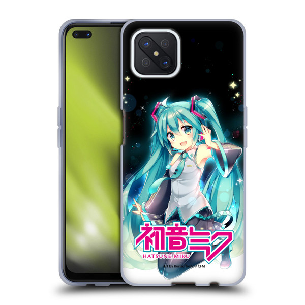 Hatsune Miku Graphics Night Sky Soft Gel Case for OPPO Reno4 Z 5G