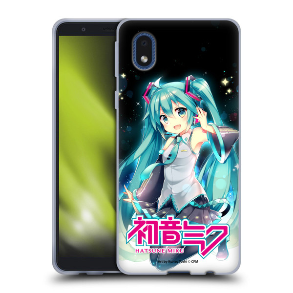 Hatsune Miku Graphics Night Sky Soft Gel Case for Samsung Galaxy A01 Core (2020)
