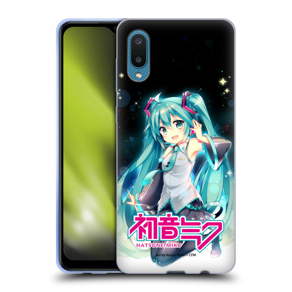 Hatsune Miku Graphics Night Sky Soft Gel Case for Samsung Galaxy A02/M02 (2021)