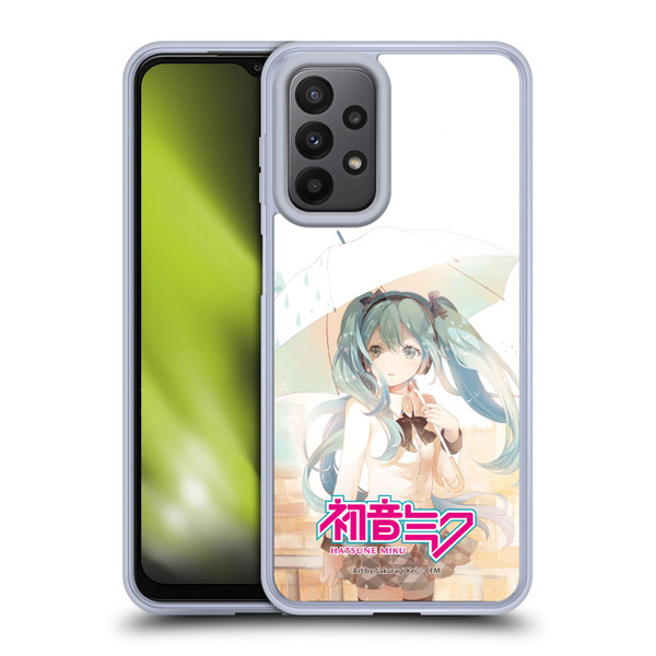 Hatsune Miku Graphics Rain Soft Gel Case for Samsung Galaxy A23 / 5G (2022)