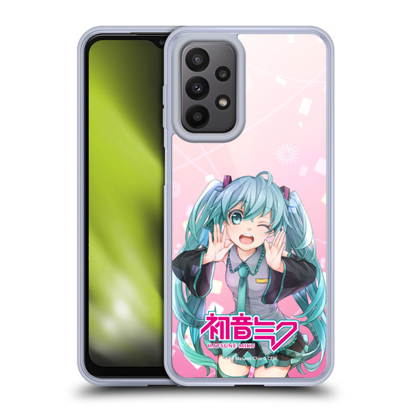Hatsune Miku Graphics Wink Soft Gel Case for Samsung Galaxy A23 / 5G (2022)