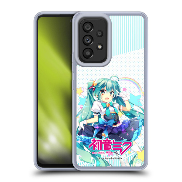 Hatsune Miku Graphics Stars And Rainbow Soft Gel Case for Samsung Galaxy A53 5G (2022)