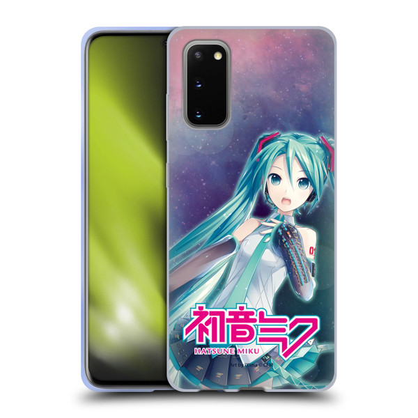 Hatsune Miku Graphics Nebula Soft Gel Case for Samsung Galaxy S20 / S20 5G