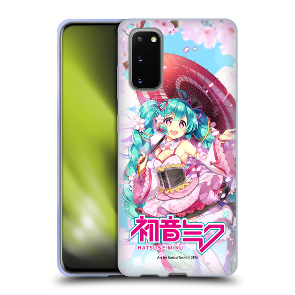 Hatsune Miku Graphics Sakura Soft Gel Case for Samsung Galaxy S20 / S20 5G
