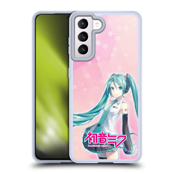 Hatsune Miku Graphics Star Soft Gel Case for Samsung Galaxy S21 5G