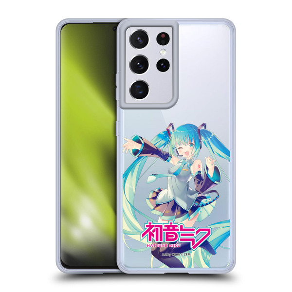Hatsune Miku Graphics Sing Soft Gel Case for Samsung Galaxy S21 Ultra 5G & MagSafe