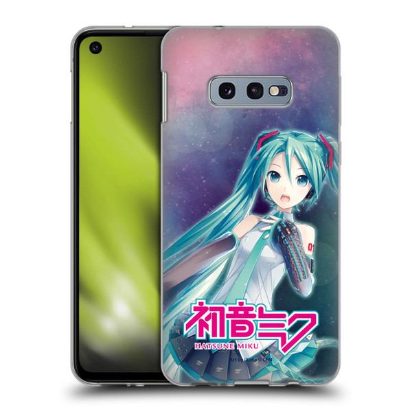 Hatsune Miku Graphics Nebula Soft Gel Case for Samsung Galaxy S10e